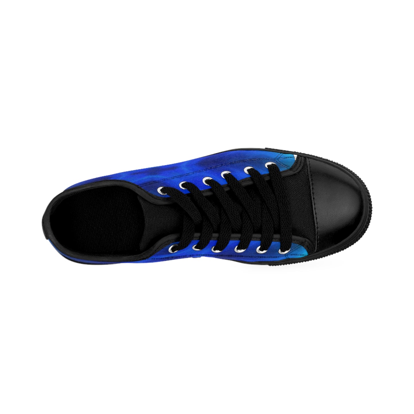 Blue Portal - Canvas Sneakers