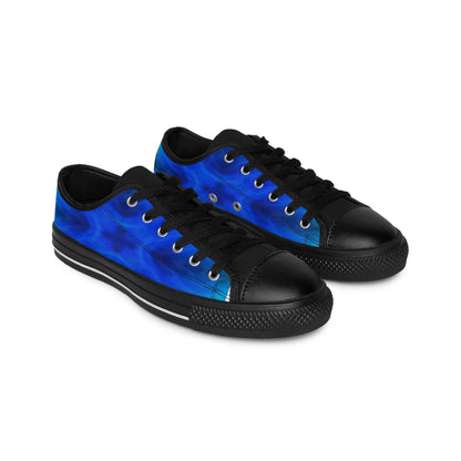 Blue Portal - Canvas Sneakers