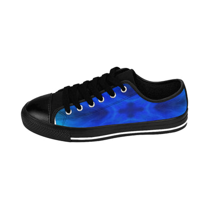 Blue Portal - Canvas Sneakers