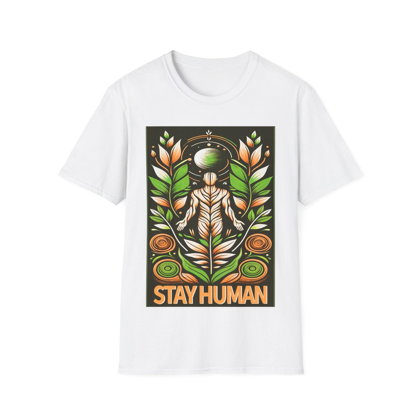 Stay Human - Unisex Softstyle T-Shirt