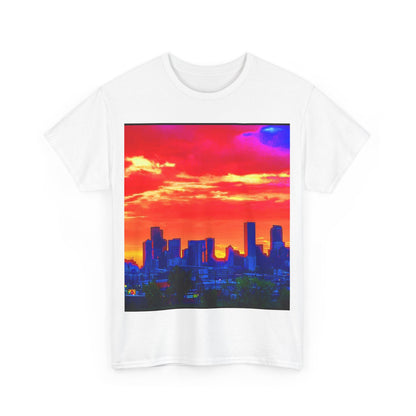 Denver PSkyline - Unisex Heavy Cotton Tee