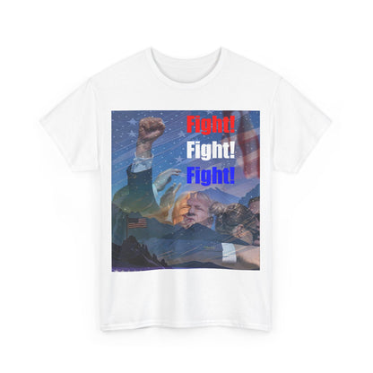 Fight!-Fight!-Fight! - Unisex Heavy Cotton Tee