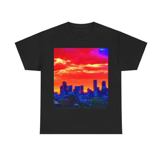 Denver PSkyline - Unisex Heavy Cotton Tee