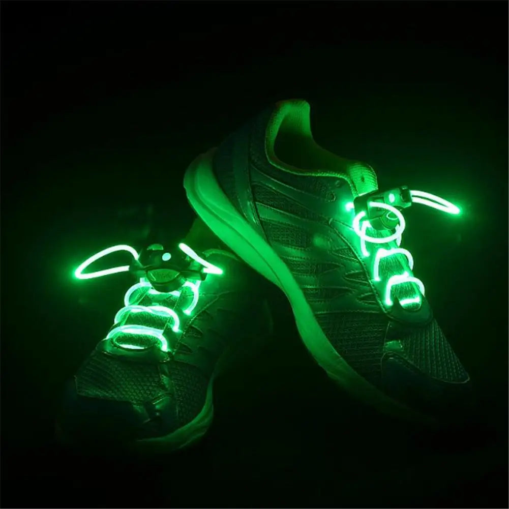 1Pair Neon LED Light Shoe Laces  Glow Stick Luminous Shoe Accessories Party and Rave Supplies Multi-Colors Available