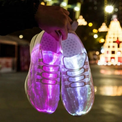 Luminous Glowing Sneakers Unisex LED Light Shoes - USB Rechargeable